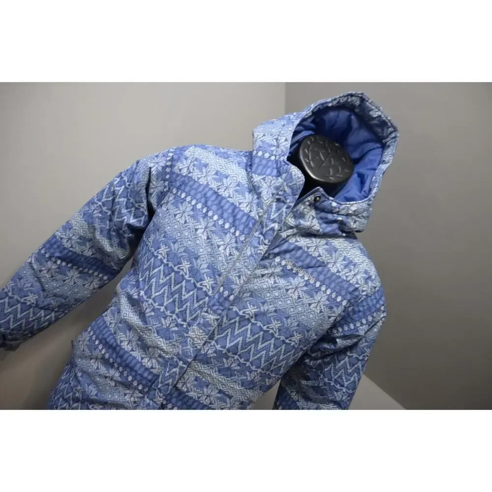 Columbia Insulated Puffer Jacket Full Zip Hooded Winter‎ Ski Snow Girls Sz XL